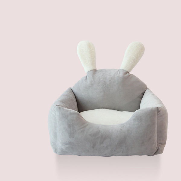 Multi-Season Pet Nest Bed — Washable, Wear-Resistant, for Dogs & Cats