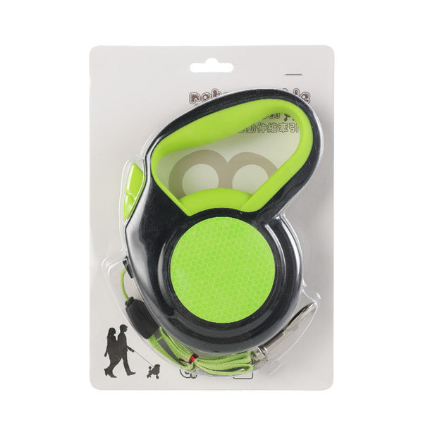 Reflective Dog Leash — High-Visibility Traction Rope for Dogs Up to 30kg
