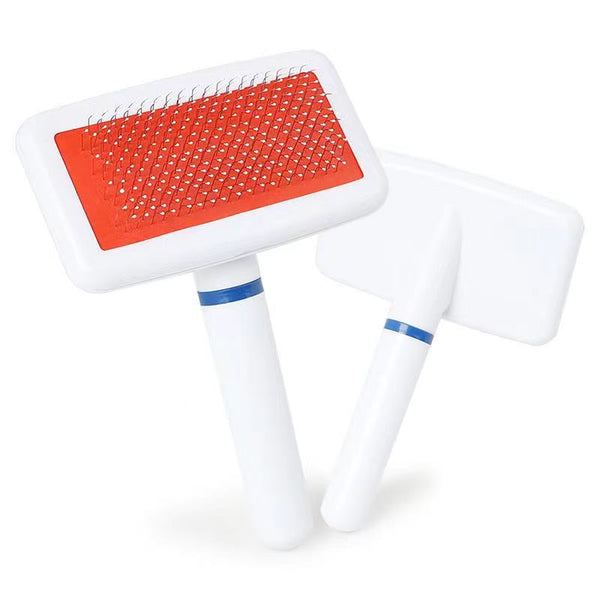 Stainless Steel Pet Grooming Comb — Lightweight Detangling Comb for Cats & Dogs