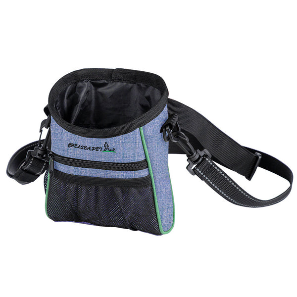 Waterproof Dog Treat Pouch — Oxford-Cloth Training Bag for Walks & Outdoors