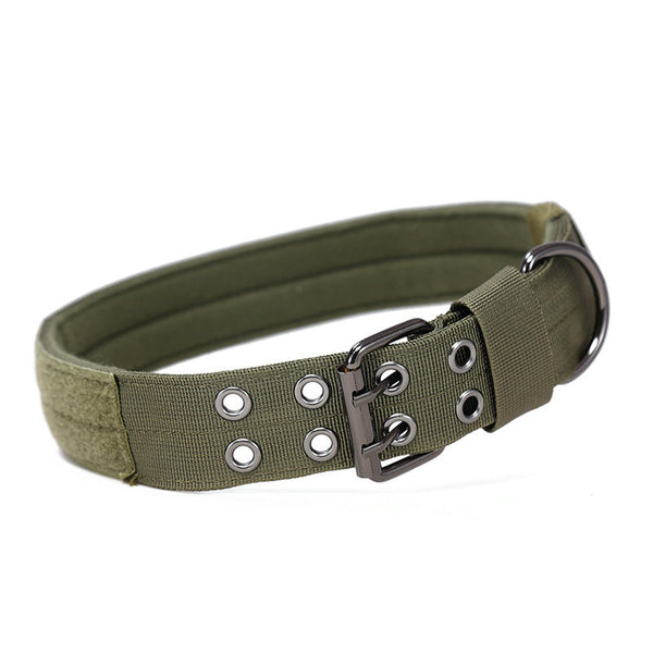 Heavy-Duty Dog Collar — 1.5" Double-Layer Nylon for Medium & Large Breeds