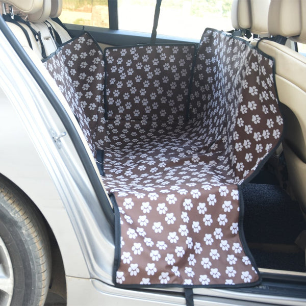 Waterproof Car Dog Seat Cover — Thickened Rear Cushion, 130×145cm