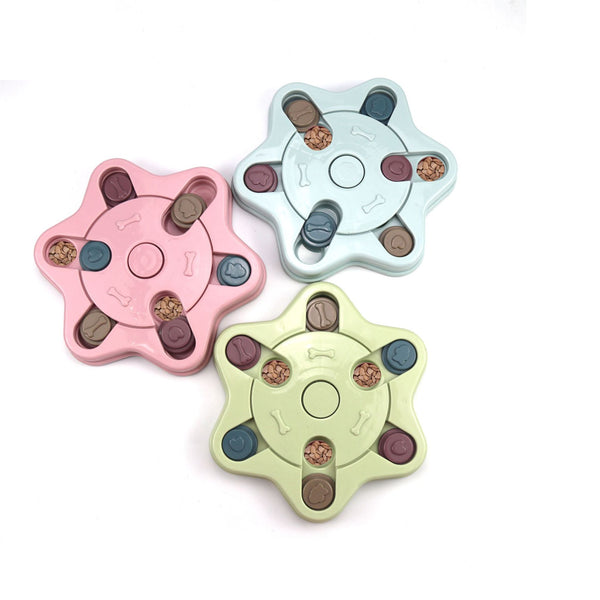 Pet Treasure Hunt Puzzle Feeder — Slow Feeding & Brain Training