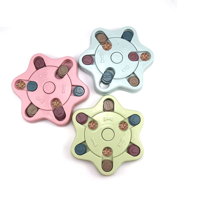 Pet Treasure Hunt Puzzle Feeder — Slow Feeding & Brain Training