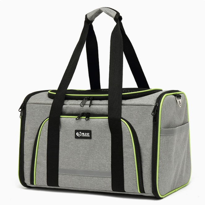 Foldable Shoulder Pet Carrier Bag — Oxford Fabric, Travel-Ready