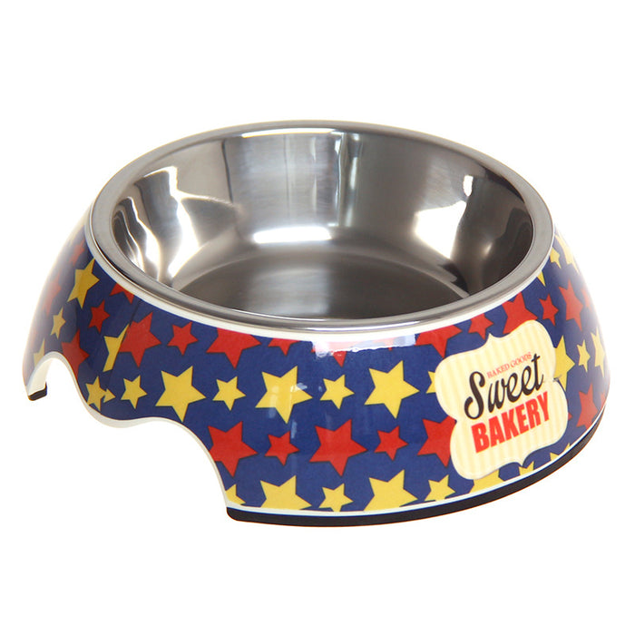 Non-Slip Stainless Steel Pet Bowl — Dual-Use Food & Water Bowl in Three Sizes