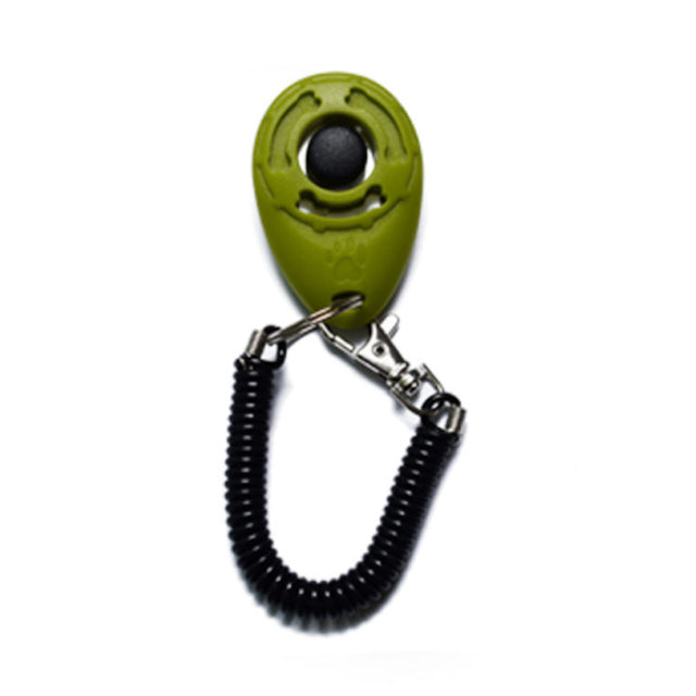 Dog Training Clicker with Wrist Strap — Clear Click for Faster Learning