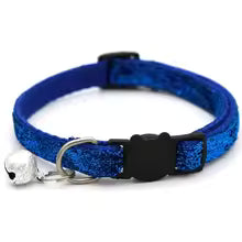 Adjustable Cat Collar with Bell — Soft Colorful Collar, 19–32cm Fit