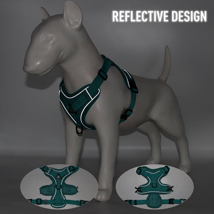 Mesh Vest Dog Harness — Anti-Escape Design for Small & Medium Dogs