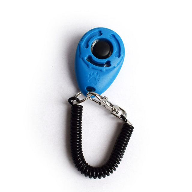 Dog Training Clicker with Wrist Strap — Clear Click for Faster Learning