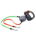 Retractable Dual Dog Walking Leash for Pets