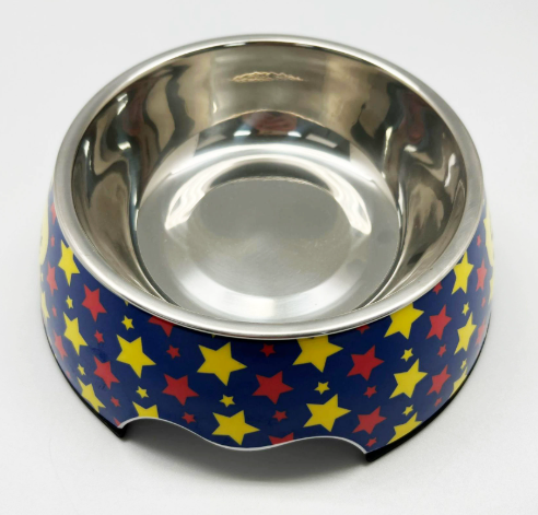 Non-Slip Stainless Steel Pet Bowl — Dual-Use Food & Water Bowl in Three Sizes