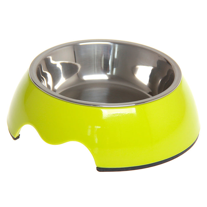Non-Slip Stainless Steel Pet Bowl — Dual-Use Food & Water Bowl in Three Sizes