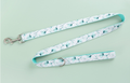 Dog and Cat Collar Set with Bowtie and Tropical Leaves