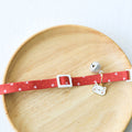 Cute Cat Dog Collar with Silver Bell Anti-Lost Tag