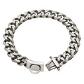 Titanium Steel Dog Collar & Leash Set — Durable, for Medium & Large Dogs