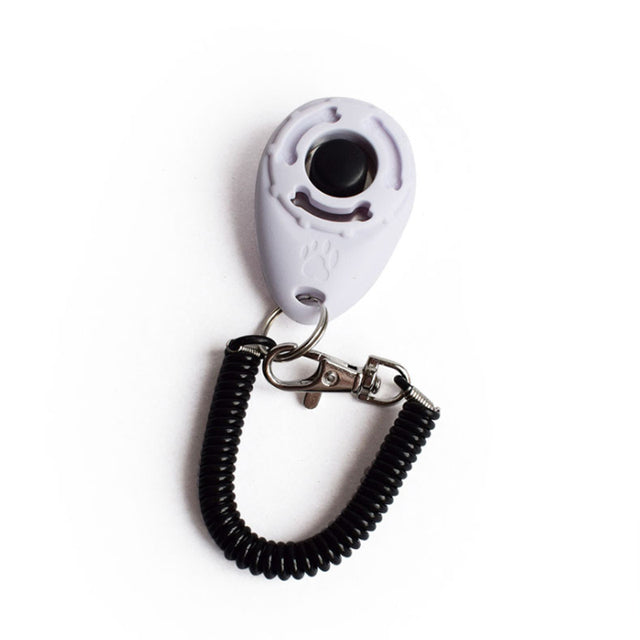 Dog Training Clicker with Wrist Strap — Clear Click for Faster Learning