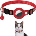 Reflective Cat & Dog Collar with Bell and AirTag Holder