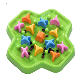Slow Feeder Dog Bowl — Maze Puzzle Training Bowl for Healthier Eating