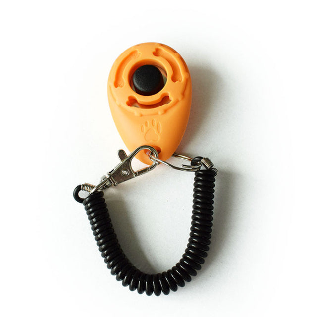 Dog Training Clicker with Wrist Strap — Clear Click for Faster Learning
