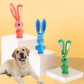 Squeaky Latex Bunny Dog Toy — Soft Chew Toy for Small & Medium Dogs