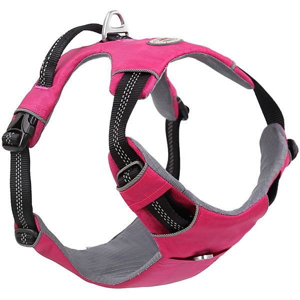 Reflective Dog Vest Harness — No-Pull Oxford-Cloth Safety Vest in Multiple Colours