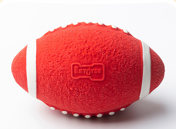 Squeaky Latex Dog Molar Toy — Interactive Chew Toy for Puppies & Adult Dogs