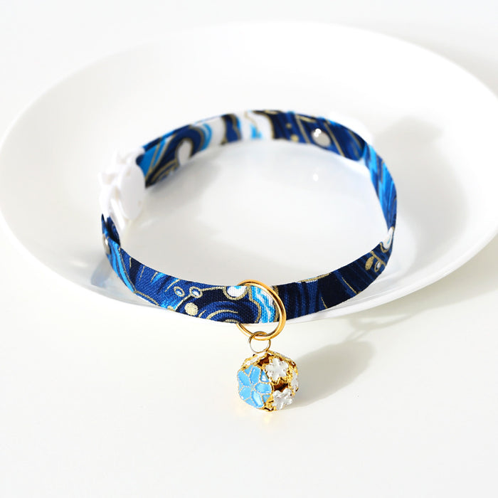Adjustable Hollow Bell Collar for Pets
