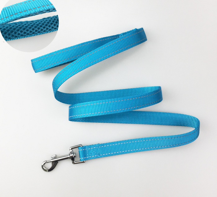 No-Pull Dog Chest Harness — Adjustable Nylon, XS to L