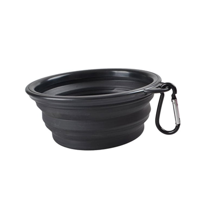 Foldable Silicone Pet Bowl — Portable Travel Bowl for Dogs & Cats