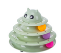 3-Tier Cat Spinning Ball Tower — Interactive Track Toy for Endless Play