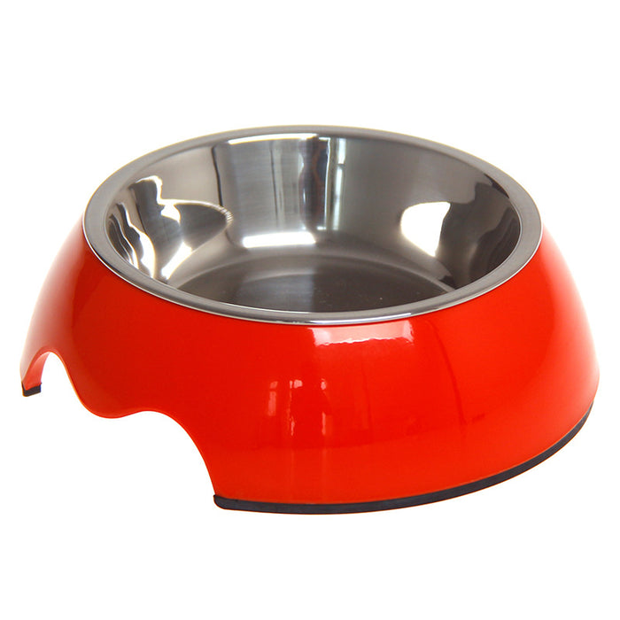Non-Slip Stainless Steel Pet Bowl — Dual-Use Food & Water Bowl in Three Sizes
