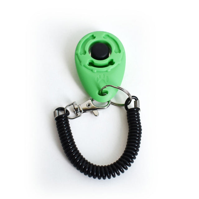 Dog Training Clicker with Wrist Strap — Clear Click for Faster Learning