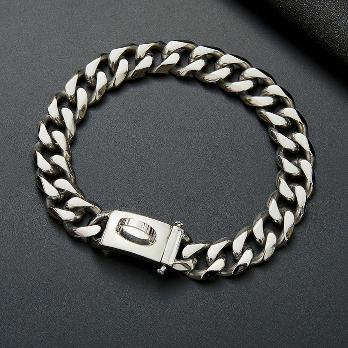 Titanium Steel Dog Collar & Leash Set — Durable, for Medium & Large Dogs