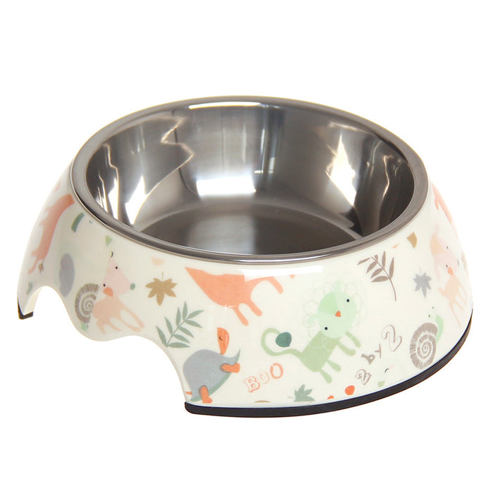 Non-Slip Stainless Steel Pet Bowl — Dual-Use Food & Water Bowl in Three Sizes