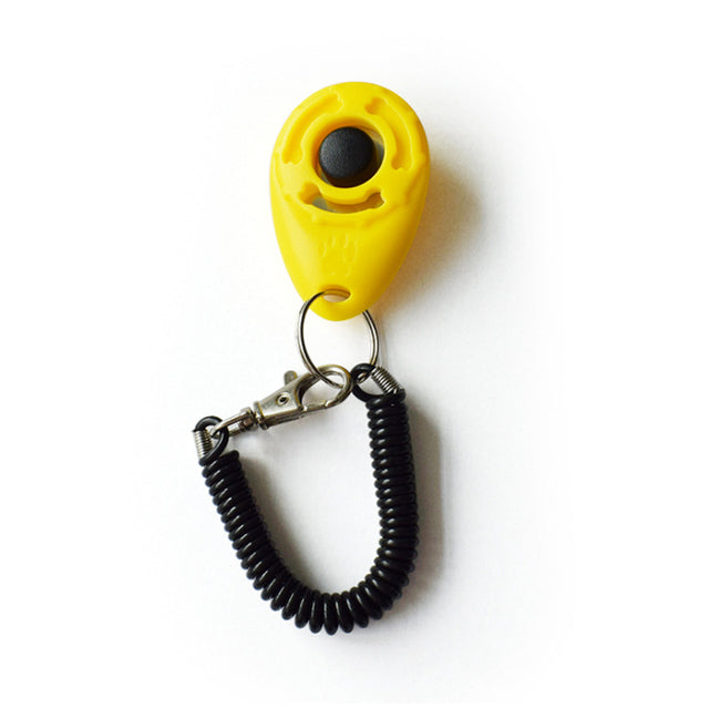 Dog Training Clicker with Wrist Strap — Clear Click for Faster Learning