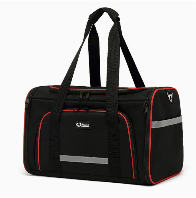 Foldable Shoulder Pet Carrier Bag — Oxford Fabric, Travel-Ready