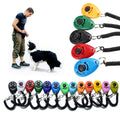 Dog Training Clicker with Wrist Strap — Clear Click for Faster Learning