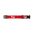 Red Dog Collar — Adjustable Soft Collar for Small & Medium Dogs
