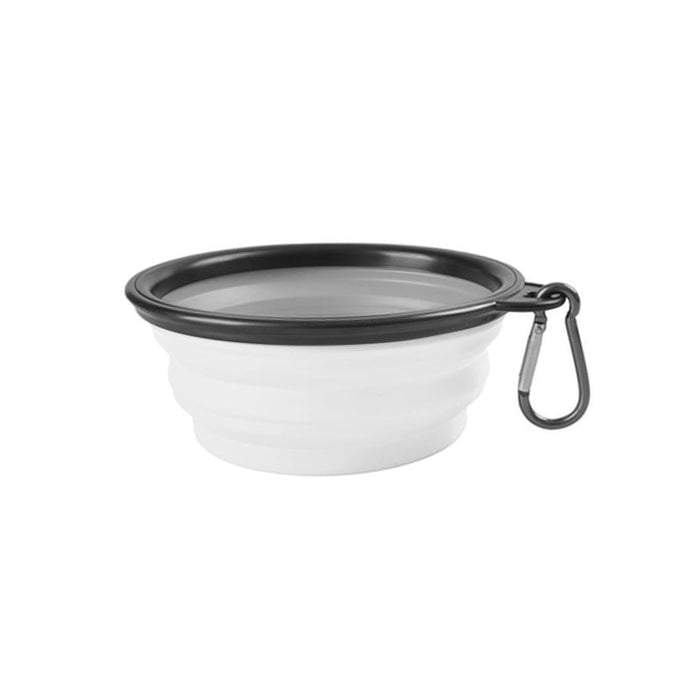 Foldable Silicone Pet Bowl — Portable Travel Bowl for Dogs & Cats