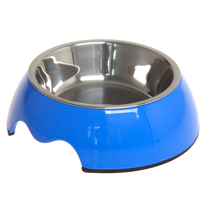 Non-Slip Stainless Steel Pet Bowl — Dual-Use Food & Water Bowl in Three Sizes