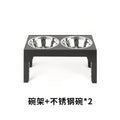 Elevated Slow Feeder Pet Bowl with Stainless Steel (2-in-1)