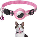 Reflective Cat & Dog Collar with Bell and AirTag Holder